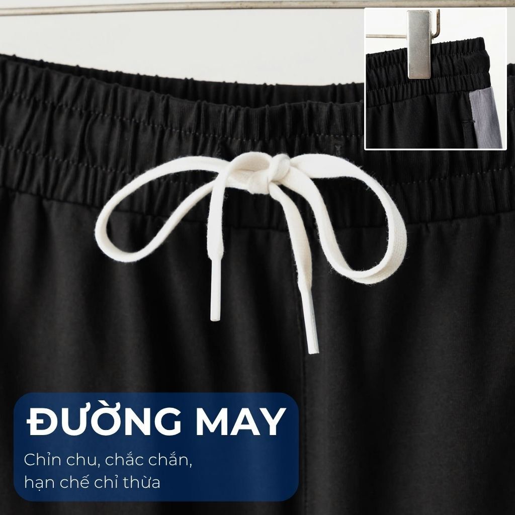 Mô tả chi tiết set bộ đen xám big size nam Akyoo