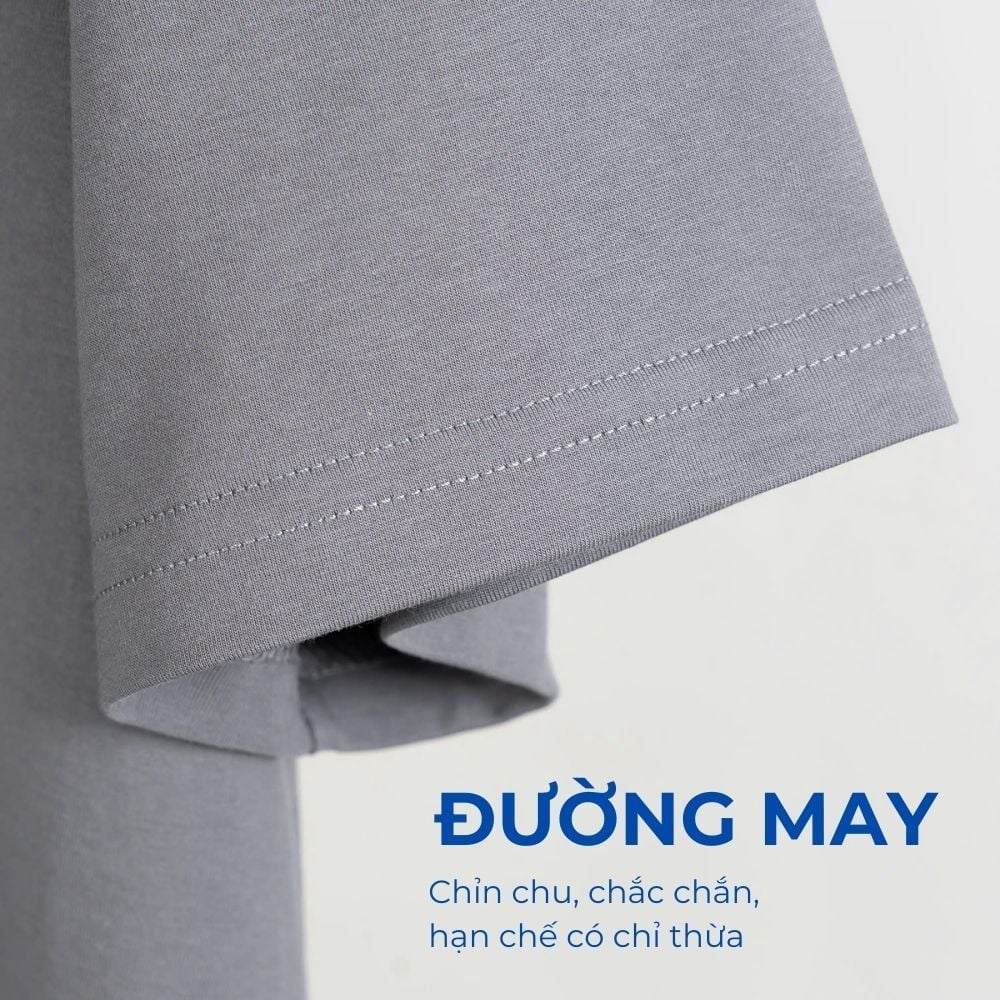 Mô tả chất liệu vải áo thun xám d3 big size nam
