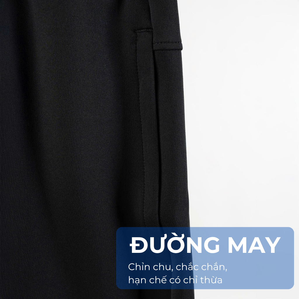 Mô tả chi tiết quần short thun đen b3 big size nam Akyoo