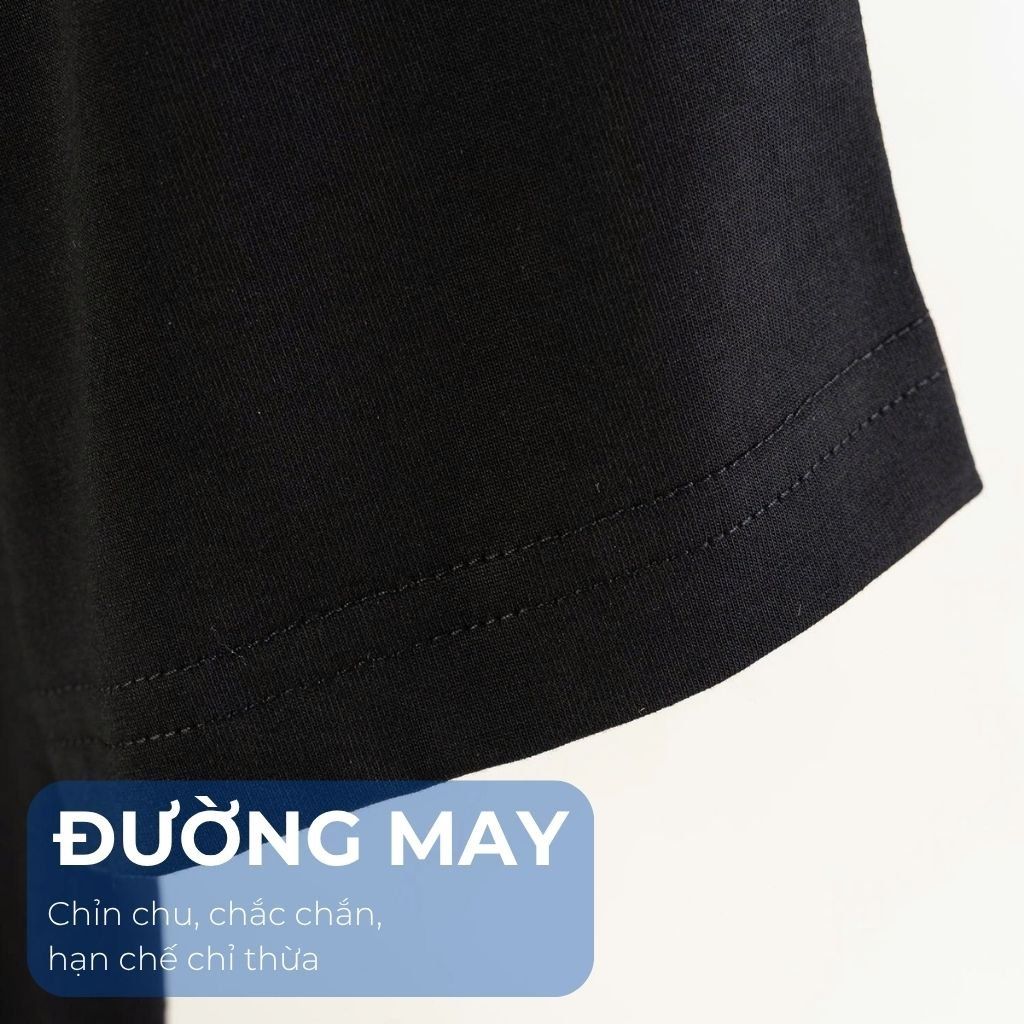 Mô tả chi tiết áo thun đen d2 big size nam Akyoo
