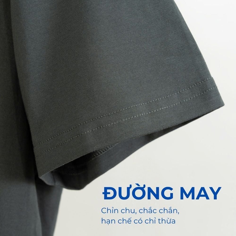 Mô tả chi tiết áo thun xám d1 big size nam Akyoo