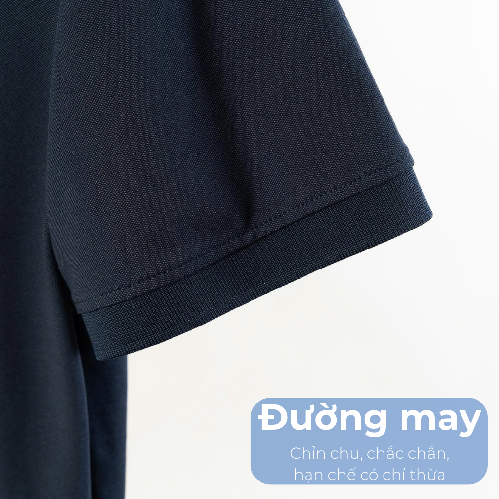 Mô tả chi tiết áo polo kẻ than big size nam Akyoo