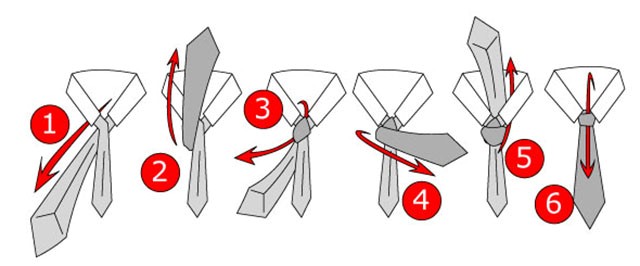 thắt ca vát kiểu Pratt Knot