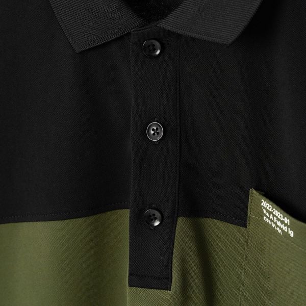 Áo thiết kế 3 cúc cổ polo