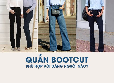 Quần bootcut nữ phù hợp với những dáng người nào?