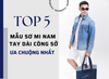 Top 5 mẫu sơ mi nam tay dài công sở ưa chuộng nhất hiện nay