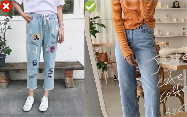 5 Sai Lầm Phổ Biến Khi Phối Đồ Với Quần Jeans Nữ