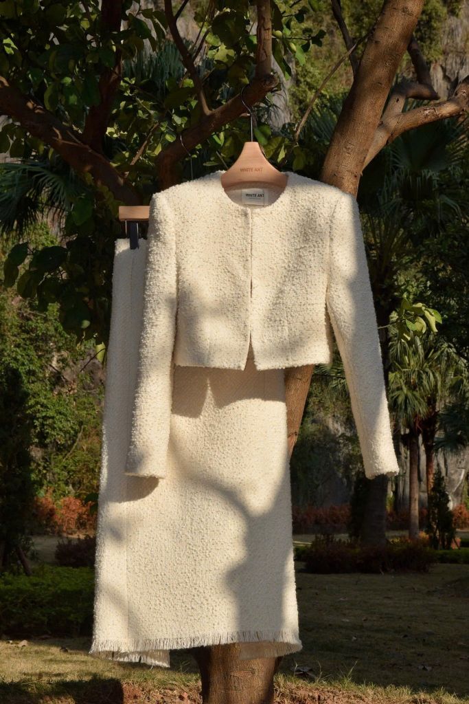 MIRABEL FABRIC ITALIA I Tweed lông cừu dệt bông