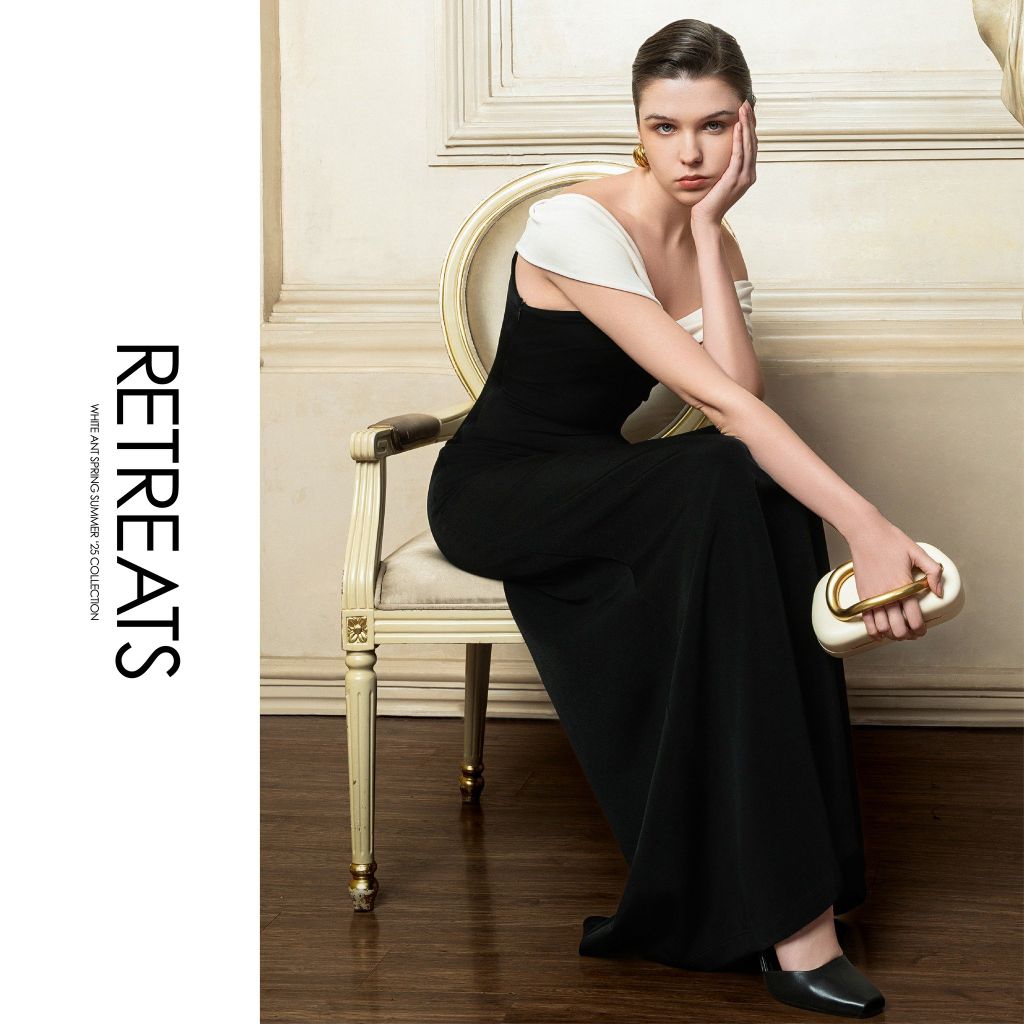 “RETREATS” SPRING SUMMER ’25 COLLECTION I WHITE ANT