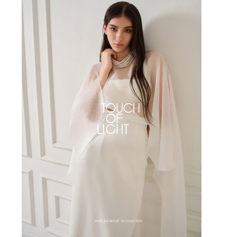 “TOUCH OF LIGHT” RESORT ’25 COLLECTION I WHITE ANT