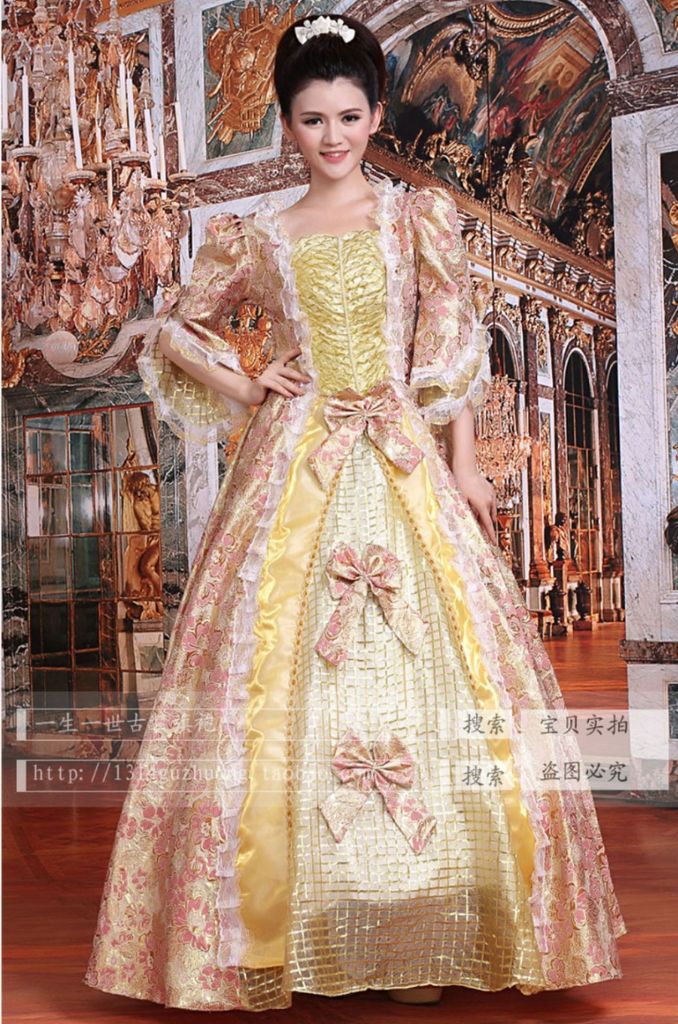 Trang Phục Quý Tộc Châu Âu Nữ