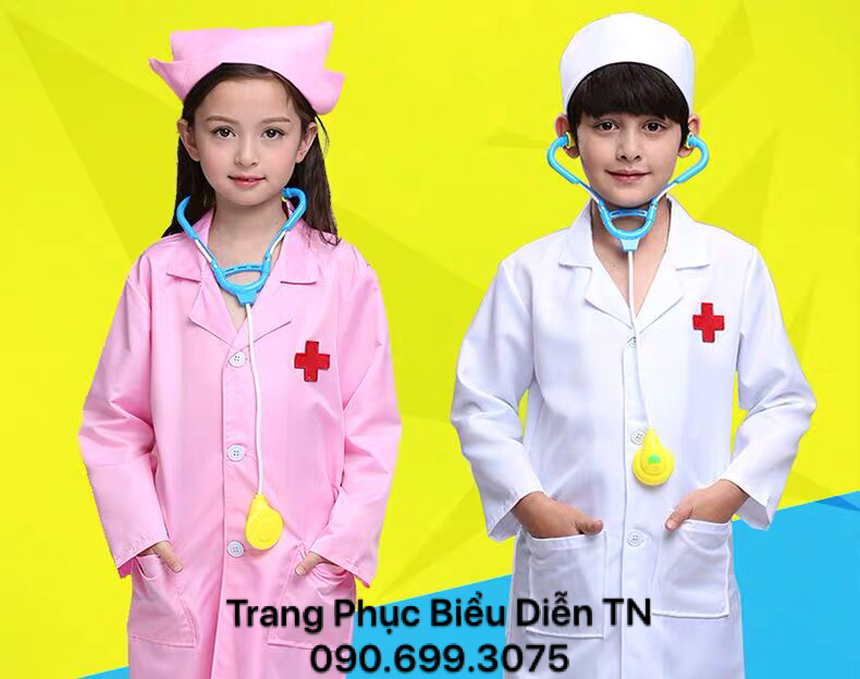 trang phục bác sĩ trẻ em