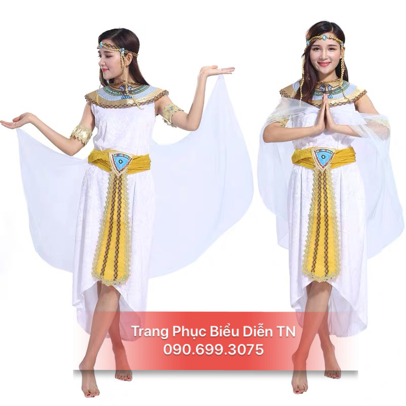 trang phục nữ hoàng ai cập