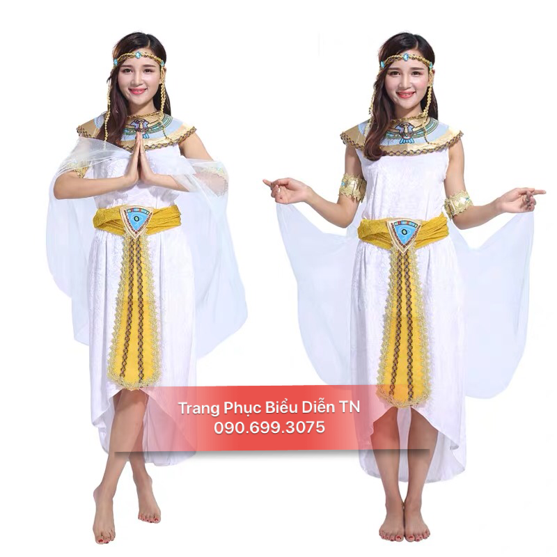 trang phục nữ hoàng ai cập