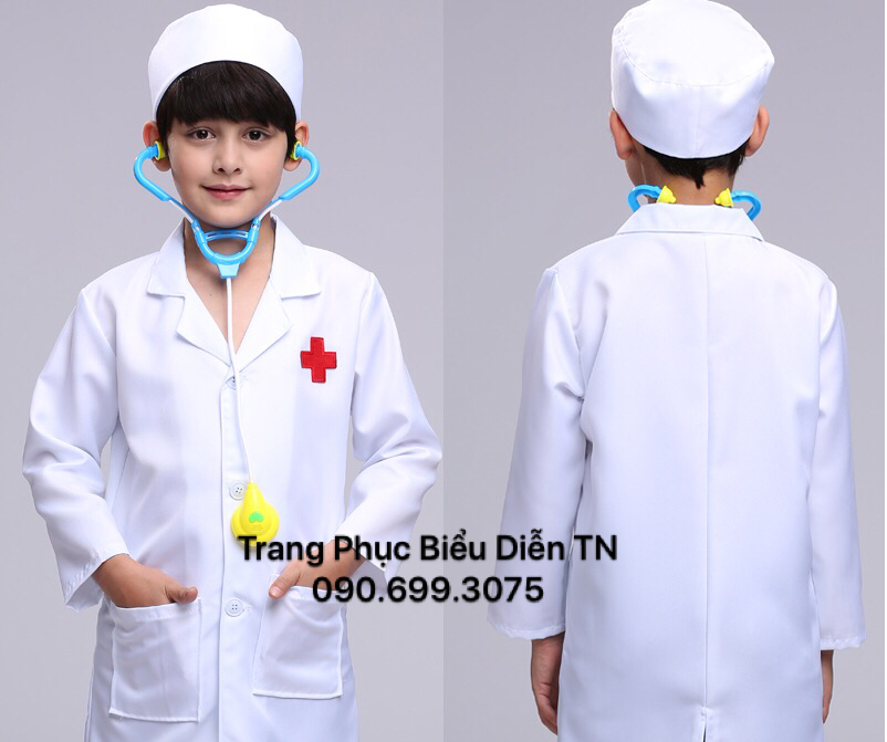 trang phục bác sĩ trẻ em