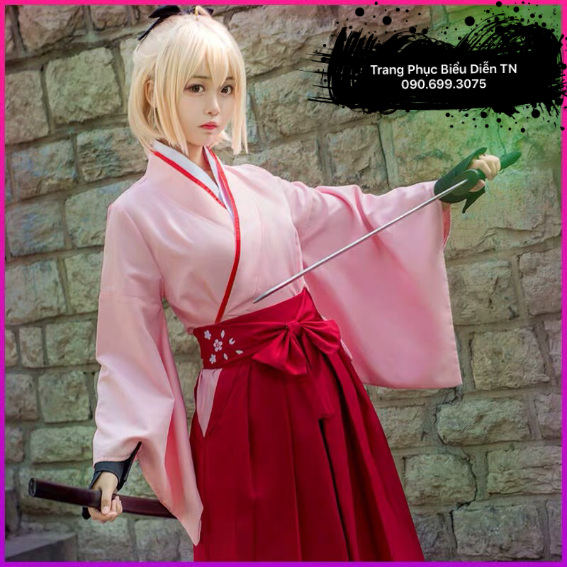 trang phục cosplay Sakura Saber