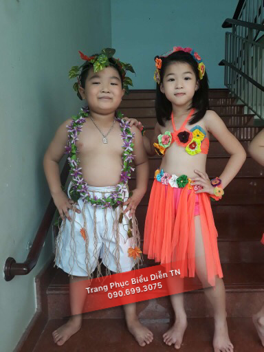 Trang phục Hawaii trẻ em