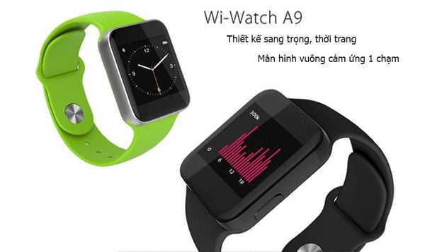 Đồng hồ đeo tay sức khỏe Wi Watch A9 chống nước IP56 thế hệ mới