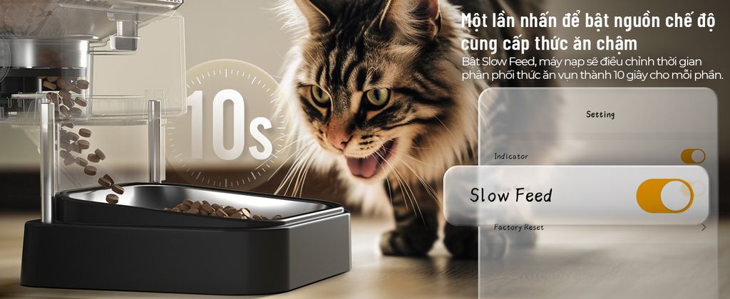 Máy tự động cho thú cưng Oneisall PFD002 Pro - Giải pháp tiện lợi cho việc cho ăn thú cưng