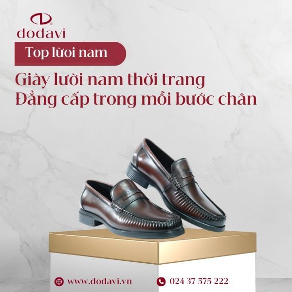 Giày Lười Nam Thời Trang – Đẳng Cấp Trong Mỗi Bước Chân