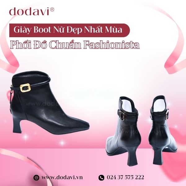 Giày Boot Nữ Đẹp Nhất Mùa - Phối Đồ Chuẩn Fashionista