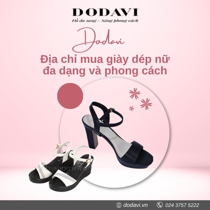 Dodavi - Địa chỉ mua giày dép nữ đa dạng và phong cách