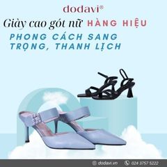 Giày cao gót nữ hàng hiệu - phong cách sang trọng, thanh lịch