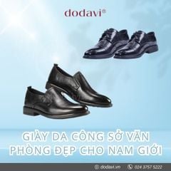 Giày da công sở văn phòng đẹp cho nam giới