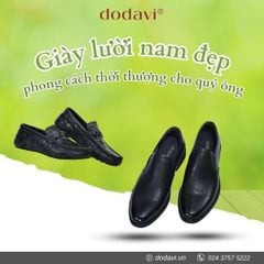 Giày lười nam đẹp - phong cách thời thượng cho quý ông