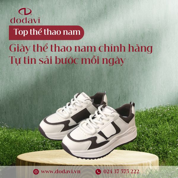 Giày Thể Thao Nam Chính Hãng – Tự Tin Sải Bước Mỗi Ngày