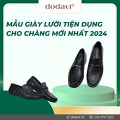 Mẫu giày lười tiện dụng cho chàng mới nhất 2024