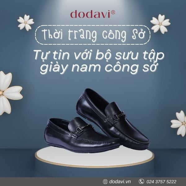 Thời trang công sở: Tự tin với bộ sưu tập giày nam công sở