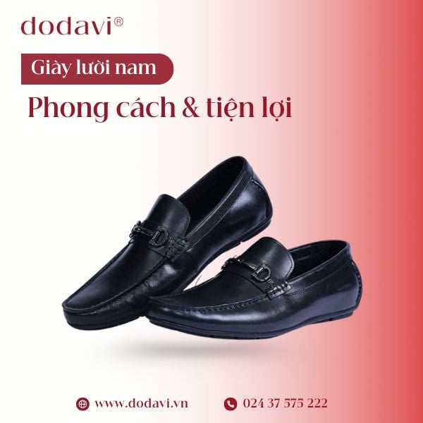 Giày lười nam – Phong cách & tiện lợi cho mọi quý ông