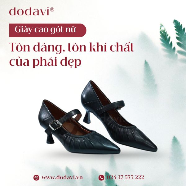 Giày cao gót nữ – tôn dáng, tôn khí chất của phái đẹp