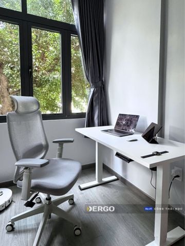 DERGO - Nội thất sức khoẻ - KH: Hoàng Long (Hòa Bình)- Combo Bàn FlexiSpot E2Pro + Ghế T23