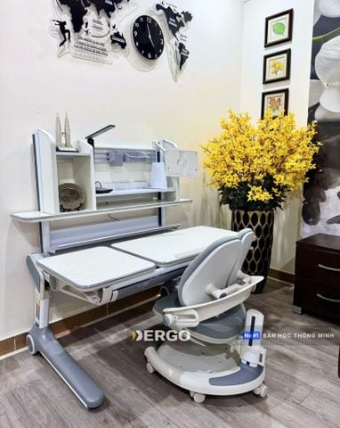 DERGO - Nội thất sức khoẻ - KH: Hà Thị Thanh (Hà Nam)- Bộ bàn học Hanover D11 Pro