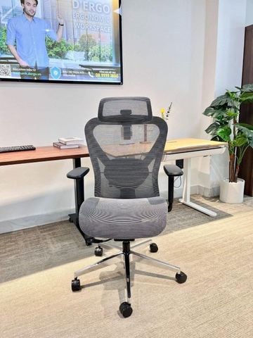 DERGO - Nội Thất Sức Khoẻ - Ghế công thái học lưới và da: Loại nào tốt cho dân văn phòng?