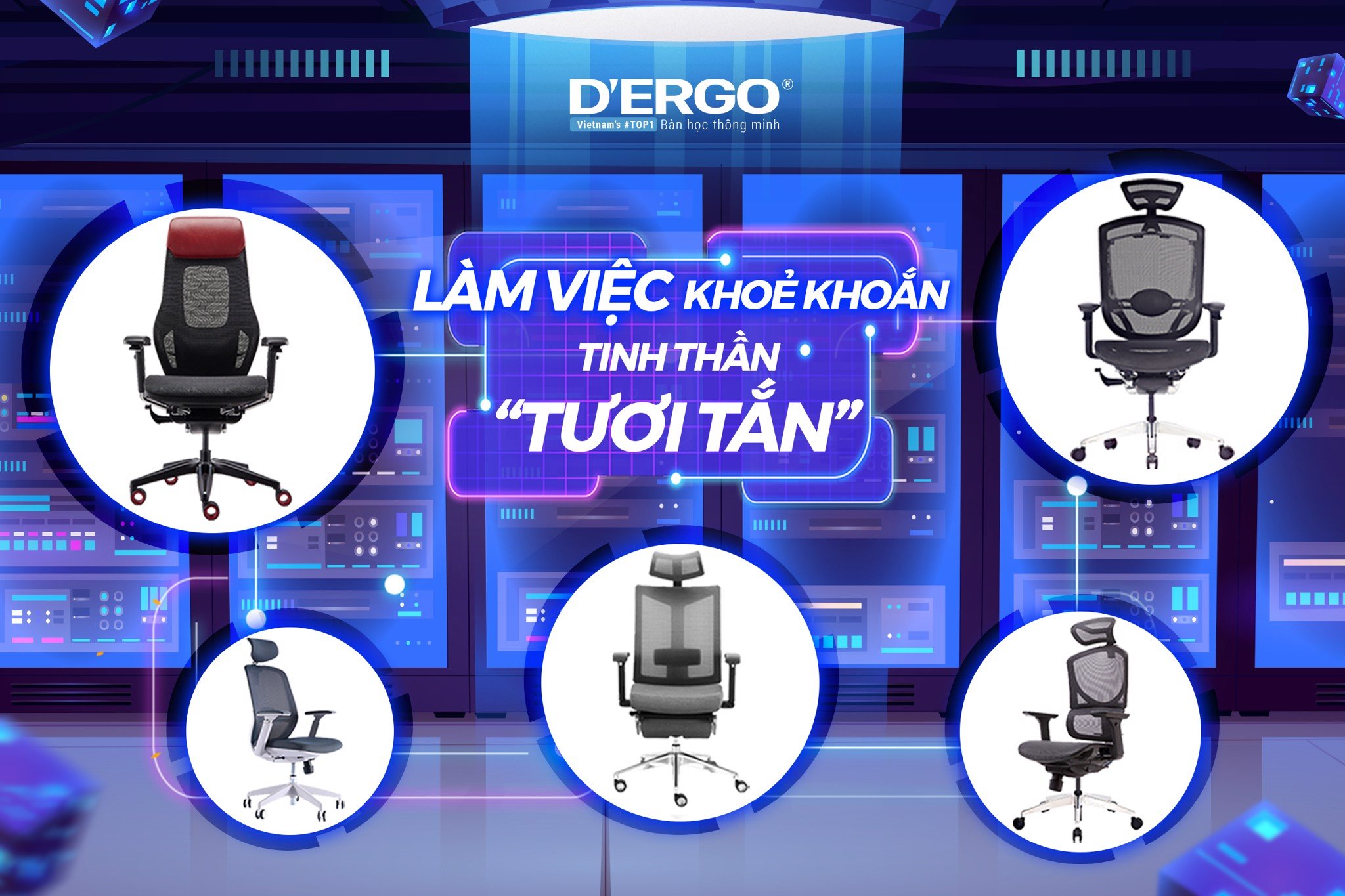 Ergonomic Office Chair – D'ERGO VIETNAM