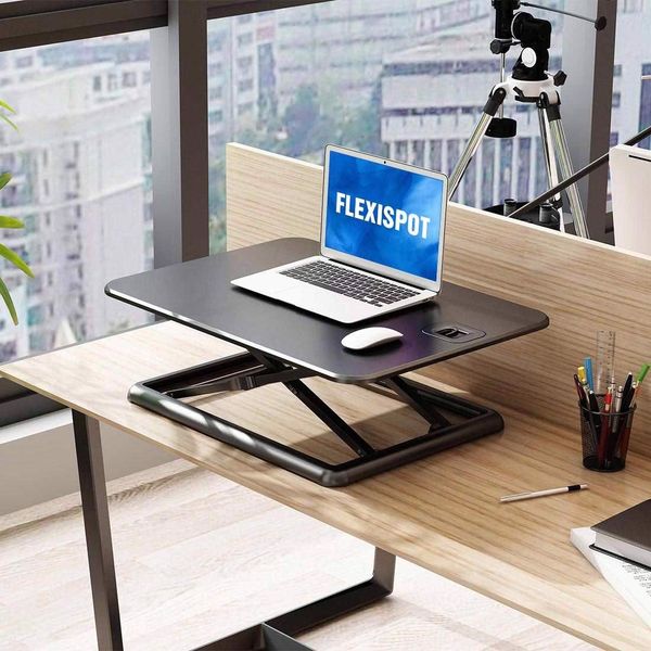 bàn nâng hạ màn hình máy tính flexispot chinh hang