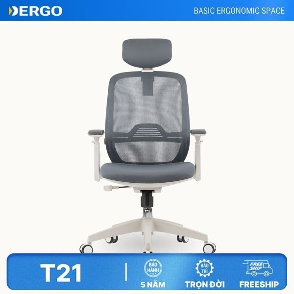 Ghế Ergonomic lưng cao Ergonomic Elegant T21