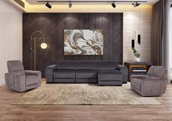 Ghế sofa phòng khách sang trọng giúp nâng tầm không gian phòng khách