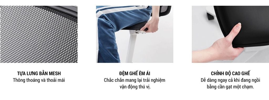 ghế ergoburn fitness chair