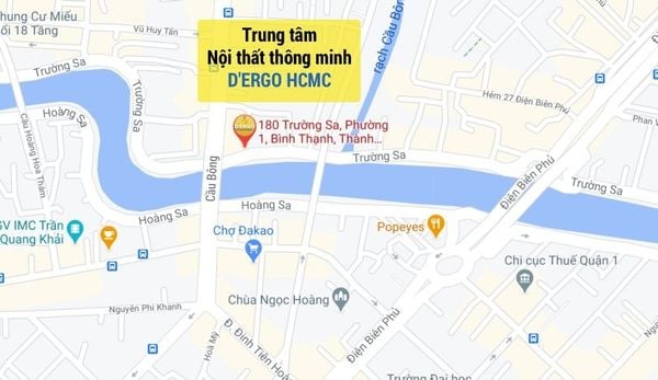 Hướng dẫn đường đi - Dergo Hồ Chí Minh