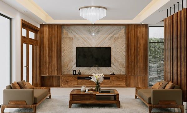 Kích thước sofa gỗ óc chó đơn