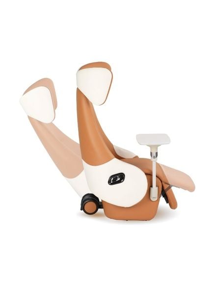 Recliner Sofa Leisure Chair L01H có cặp bánh xe lớn phía sau, dễ dàng kéo và di chuyển khắp nơi