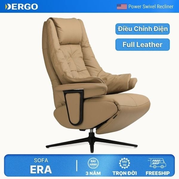 Ghế Recliner Sofa chỉnh điện tích hợp điều khiển, mang lại tiện nghi tuyệt đối cho người dùng