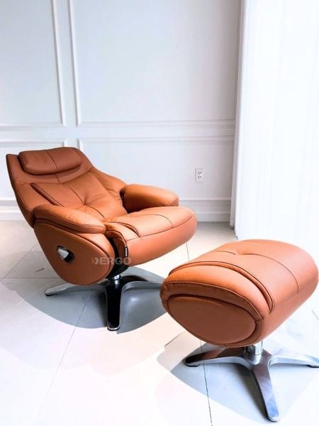 Ghế Recliner Sofa chỉnh điện Maybach bọc 100% da bò nguyên tấm