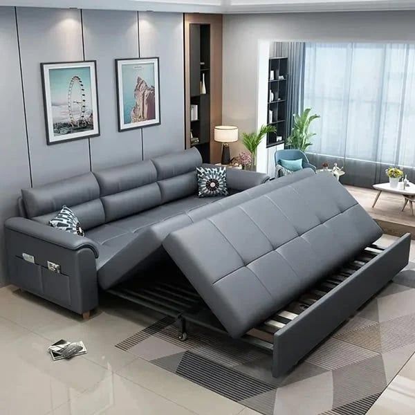 Ghế sofa giường tại DERGO được chế tạo từ những chất liệu cao cấp nhập khẩu