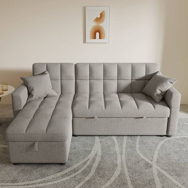 Sofa giường vải nỉ sang trọng