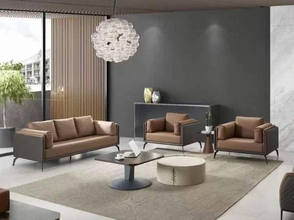 Ghế sofa văn phòng cao cấp kiểu dáng hiện đại